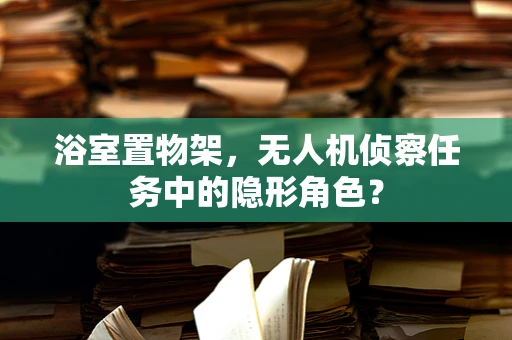 浴室置物架，无人机侦察任务中的隐形角色？