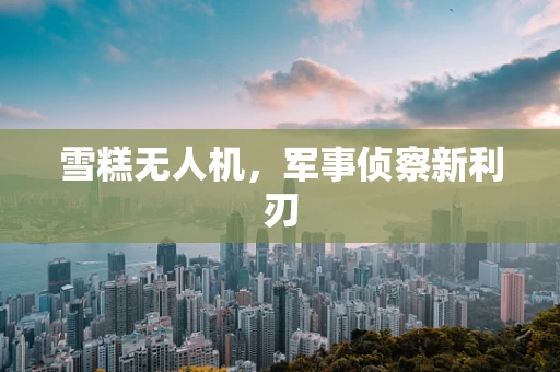 雪糕无人机，军事侦察新利刃