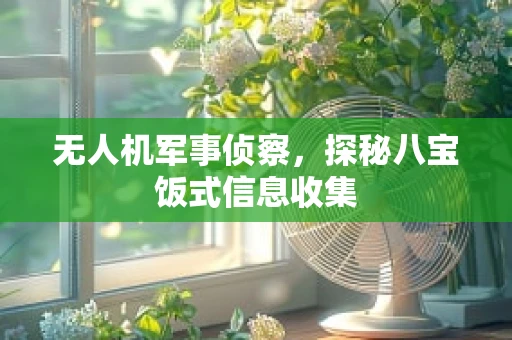 无人机军事侦察，探秘八宝饭式信息收集