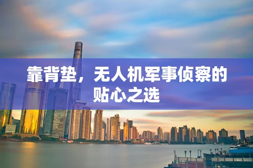 靠背垫，无人机军事侦察的贴心之选