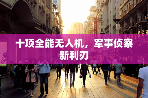 十项全能无人机，军事侦察新利刃