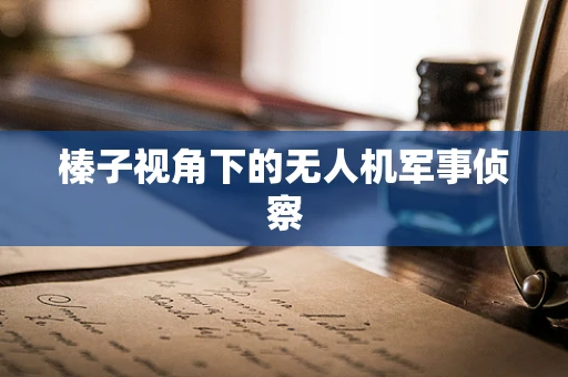 榛子视角下的无人机军事侦察