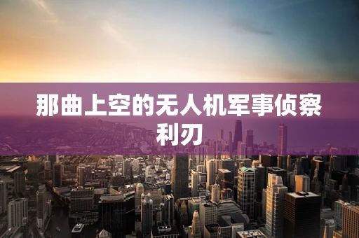 那曲上空的无人机军事侦察利刃
