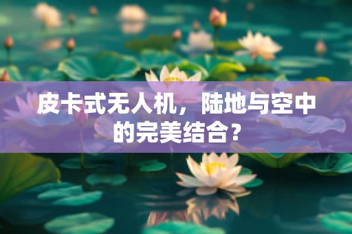 皮卡式无人机，陆地与空中的完美结合？