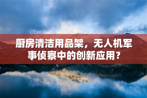 厨房清洁用品架，无人机军事侦察中的创新应用？
