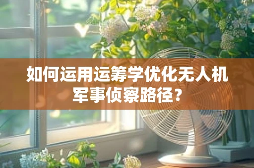 如何运用运筹学优化无人机军事侦察路径？