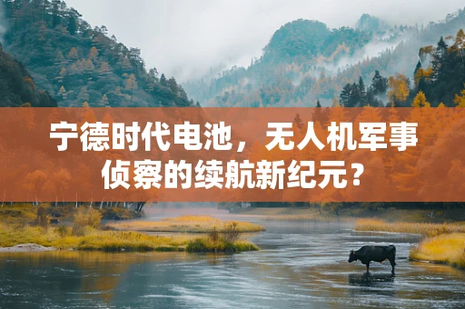 宁德时代电池，无人机军事侦察的续航新纪元？