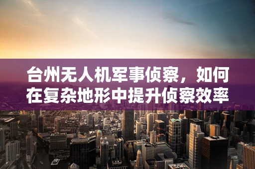 台州无人机军事侦察，如何在复杂地形中提升侦察效率？