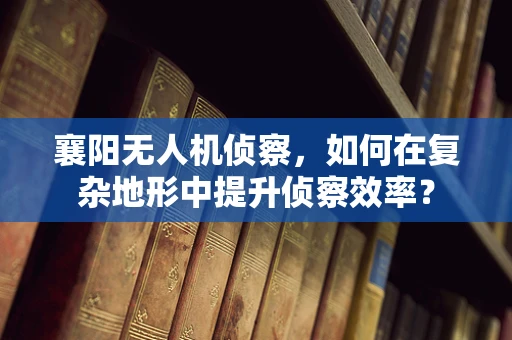襄阳无人机侦察，如何在复杂地形中提升侦察效率？