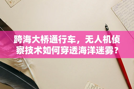 跨海大桥通行车，无人机侦察技术如何穿透海洋迷雾？
