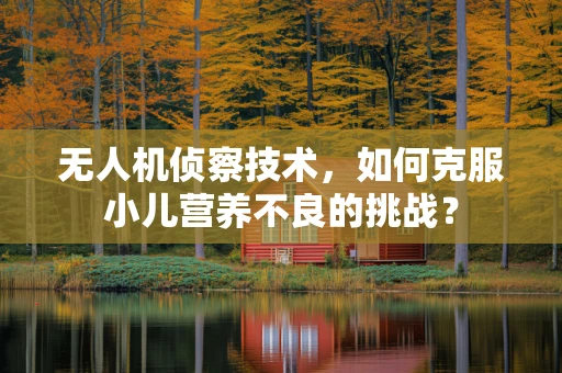 无人机侦察技术，如何克服小儿营养不良的挑战？