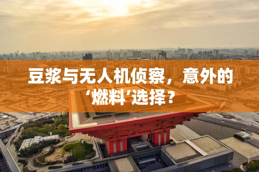 豆浆与无人机侦察，意外的‘燃料’选择？