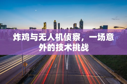 炸鸡与无人机侦察，一场意外的技术挑战