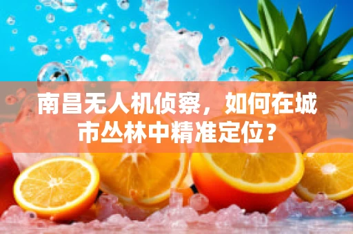 南昌无人机侦察，如何在城市丛林中精准定位？