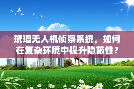 玳瑁无人机侦察系统，如何在复杂环境中提升隐蔽性？