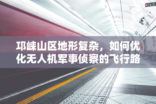 邛崃山区地形复杂，如何优化无人机军事侦察的飞行路径？