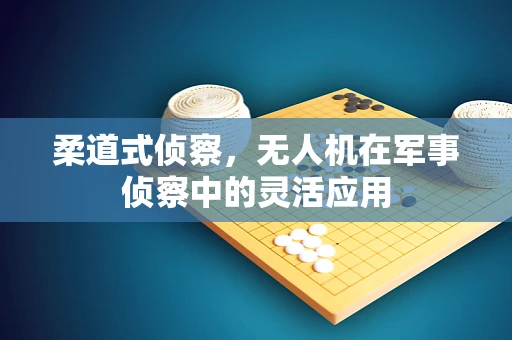 柔道式侦察，无人机在军事侦察中的灵活应用