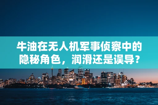 牛油在无人机军事侦察中的隐秘角色，润滑还是误导？