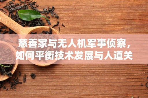 慈善家与无人机军事侦察，如何平衡技术发展与人道关怀？