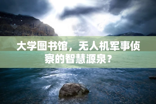 大学图书馆，无人机军事侦察的智慧源泉？