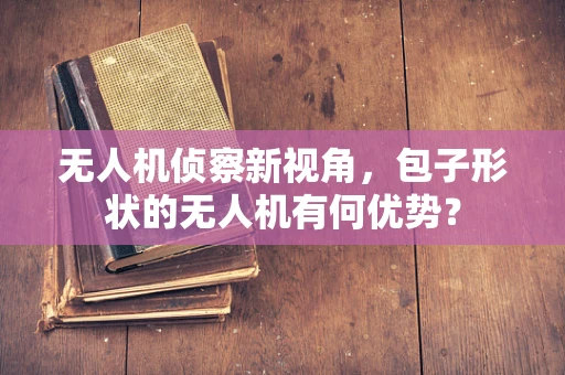 无人机侦察新视角，包子形状的无人机有何优势？