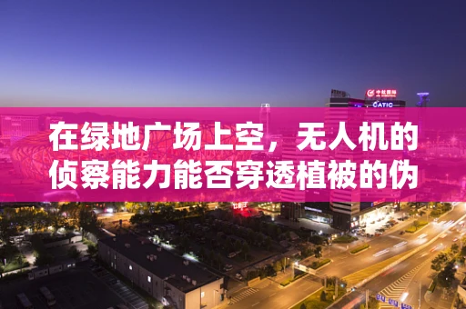 在绿地广场上空，无人机的侦察能力能否穿透植被的伪装？