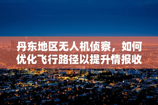 丹东地区无人机侦察，如何优化飞行路径以提升情报收集效率？