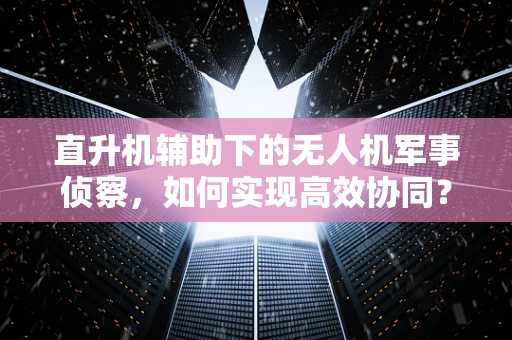直升机辅助下的无人机军事侦察，如何实现高效协同？