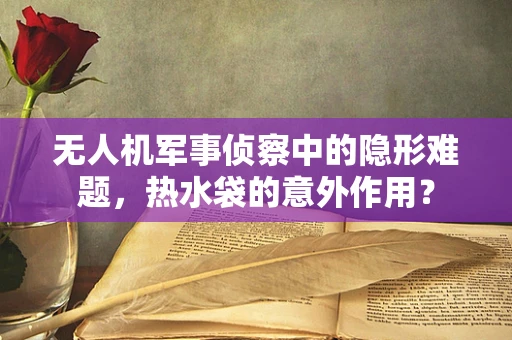 无人机军事侦察中的隐形难题，热水袋的意外作用？