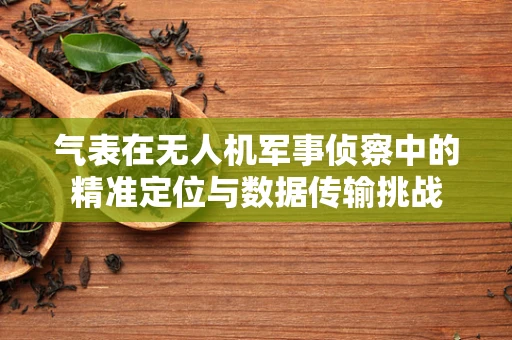 气表在无人机军事侦察中的精准定位与数据传输挑战