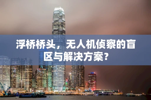 浮桥桥头，无人机侦察的盲区与解决方案？