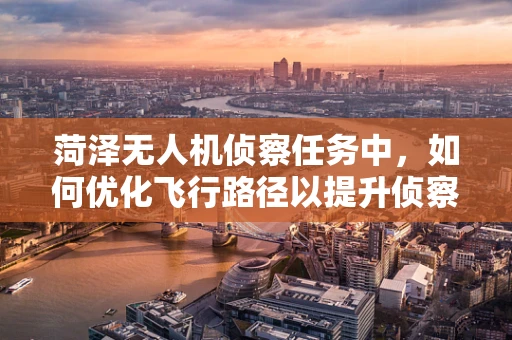 菏泽无人机侦察任务中，如何优化飞行路径以提升侦察效率？