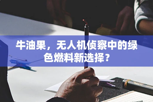 牛油果，无人机侦察中的绿色燃料新选择？