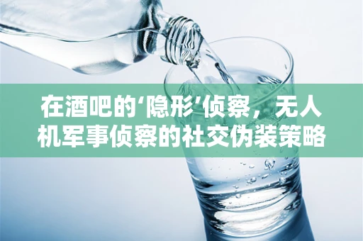 在酒吧的‘隐形’侦察，无人机军事侦察的社交伪装策略