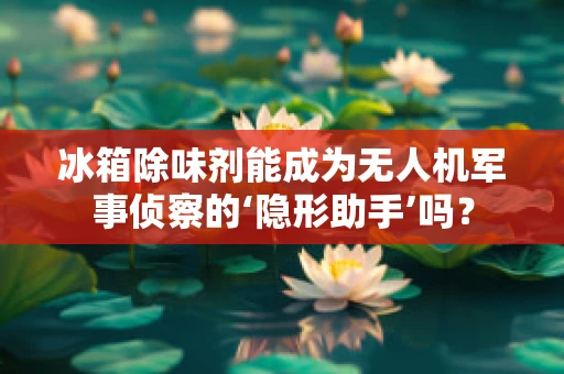 冰箱除味剂能成为无人机军事侦察的‘隐形助手’吗？