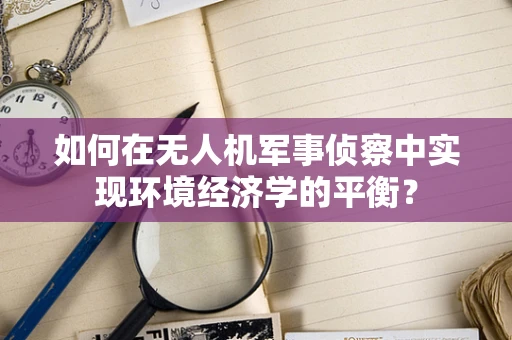 如何在无人机军事侦察中实现环境经济学的平衡？