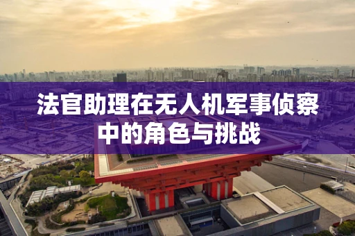 法官助理在无人机军事侦察中的角色与挑战