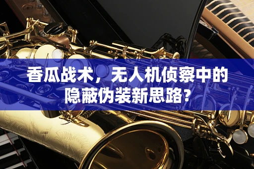 香瓜战术，无人机侦察中的隐蔽伪装新思路？