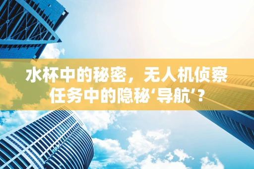 水杯中的秘密，无人机侦察任务中的隐秘‘导航’？