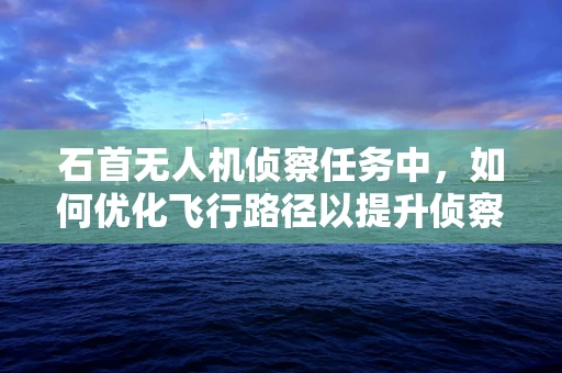 石首无人机侦察任务中，如何优化飞行路径以提升侦察效率？