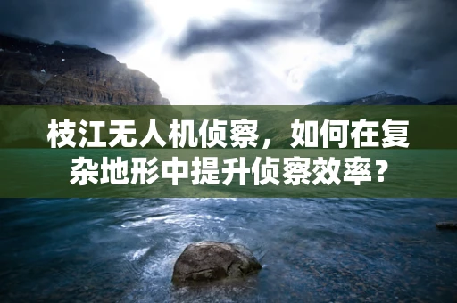枝江无人机侦察，如何在复杂地形中提升侦察效率？