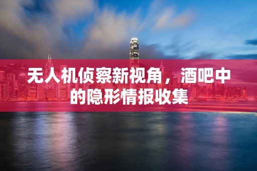 无人机侦察新视角，酒吧中的隐形情报收集