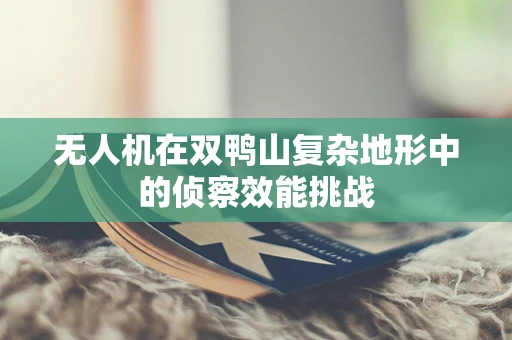 无人机在双鸭山复杂地形中的侦察效能挑战