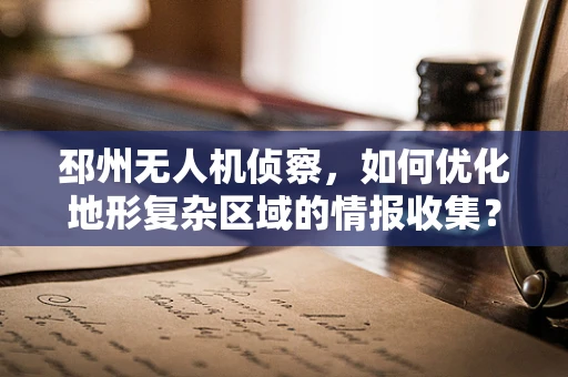 邳州无人机侦察，如何优化地形复杂区域的情报收集？