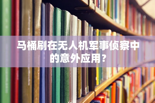 马桶刷在无人机军事侦察中的意外应用？
