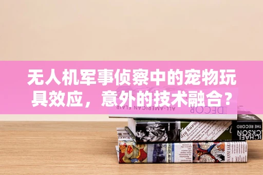 无人机军事侦察中的宠物玩具效应，意外的技术融合？