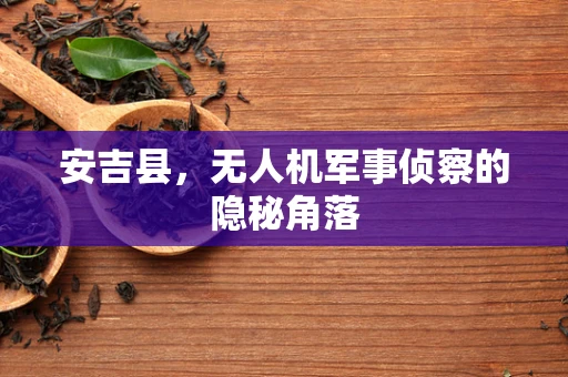 安吉县，无人机军事侦察的隐秘角落