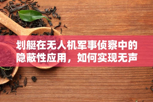 划艇在无人机军事侦察中的隐蔽性应用，如何实现无声无息的侦察？