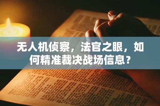 无人机侦察，法官之眼，如何精准裁决战场信息？