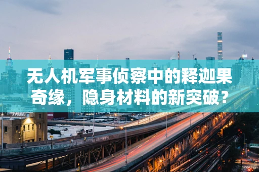 无人机军事侦察中的释迦果奇缘，隐身材料的新突破？